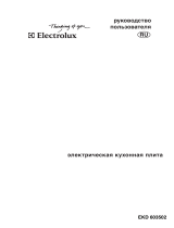 Electrolux EKD603502X Руководство пользователя