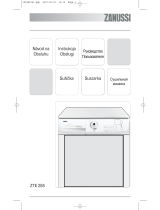 Zanussi ZTE285 Руководство пользователя