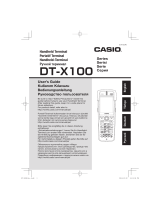 Casio DT-X100 Инструкция по эксплуатации
