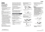 Casio YA-F10, YA-F20 Инструкция по эксплуатации