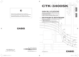 Casio CTK-3400 Инструкция по эксплуатации