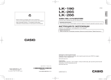 Casio LK-190 Руководство пользователя