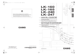 Casio LK-165 Инструкция по эксплуатации