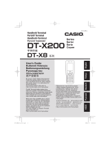 Casio DT-X200 Инструкция по эксплуатации