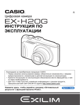 Casio EX-H20G Руководство пользователя