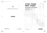 Casio CTK-7200 Инструкция по эксплуатации