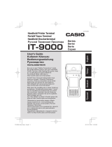 Casio IT-9000 Инструкция по эксплуатации