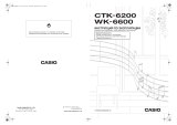 Casio WK-6600 Инструкция по эксплуатации