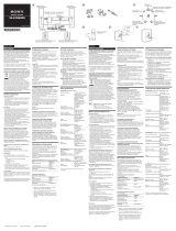 Sony Portable Speaker SS-FCR6000 Руководство пользователя