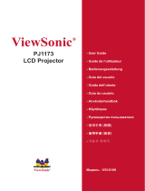 ViewSonic Projector PJ1173 Руководство пользователя