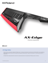 Roland AX-Edge Инструкция по применению
