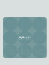 Roland FP-4F Инструкция по применению