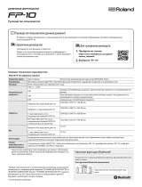 Roland FP-10 Инструкция по применению