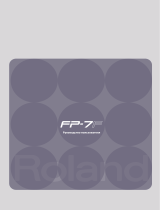 Roland FP-7F Инструкция по применению