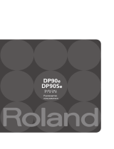 Roland DP-90e (Contemporary Black) Инструкция по применению