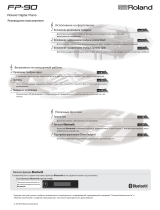 Roland FP-90 Инструкция по применению