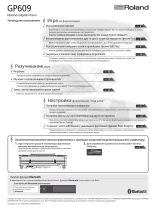 Roland GP609 Инструкция по применению