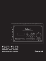 Roland Mobile Studio Canvas SD-50 Инструкция по применению