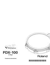 Roland PDX-100 Инструкция по применению
