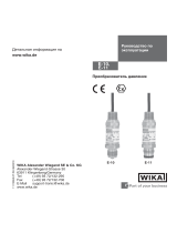 WIKA E-10 tag:model:E-11 Инструкция по эксплуатации