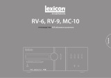 Lexicon Lexicon RV-9 Инструкция по применению