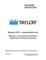 Taylor Model PH61 Peristaltic Pump Инструкция по применению