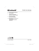 Einhell Professional TE-CW 18 Li Brushless-Solo Руководство пользователя