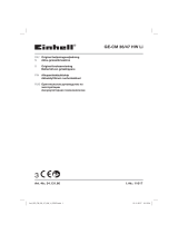 Einhell Expert Plus GE-CM 36/47 HW Li (2x4,0Ah) Руководство пользователя