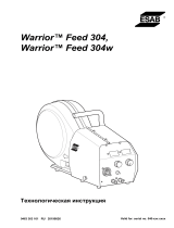 ESAB Warrior™ Feed 304, Warrior™ Feed 304w Руководство пользователя