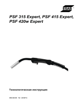 ESAB PSF 315 Expert, PSF 415 Expert, PSF 420w Expert Руководство пользователя