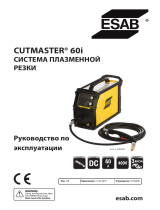 ESAB Cutmaster 60I PLASMA CUTTING SYSTEM Руководство пользователя