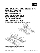 ESAB ERD-30Xb/ERI-30X Руководство пользователя