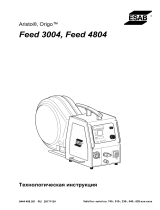 ESAB Feed 4804 - Origo™ Feed 3004 Руководство пользователя