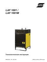 ESAB LAF 1001 / LAF 1001M Руководство пользователя