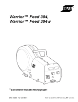 ESAB Warrior™ Feed 304, Warrior™ Feed 304w Руководство пользователя