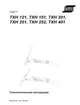 ESAB TXH 121 Руководство пользователя