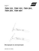 ESAB TXH 121 Руководство пользователя