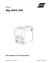 ESAB Mig 4004i A44 Руководство пользователя
