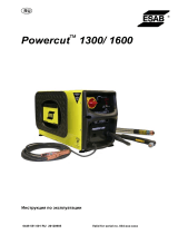 ESAB PowerCut 1300/1600 Руководство пользователя