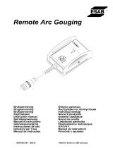 ESAB Remote Arc Gouging Руководство пользователя