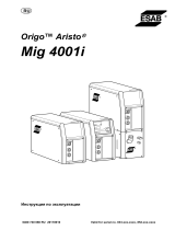 ESAB Mig 4001i - Origo™ Mig 4001i Руководство пользователя