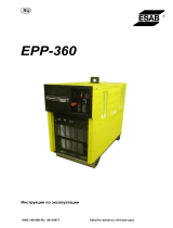 ESAB EPP-360 Руководство пользователя