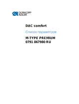 DURKOPP ADLER 869-M_PREMIUM Parameter Sheet