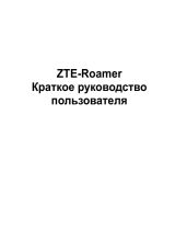 ZTE Roamer Руководство пользователя