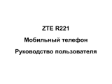 ZTE R221 Руководство пользователя