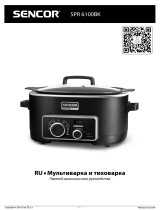 Sencor SPR 6100BK Руководство пользователя