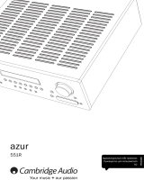 Cambridge Audio Azur 551R V1/V2 Руководство пользователя