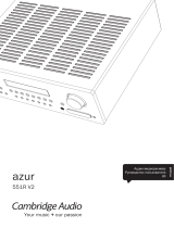 Cambridge Audio Azur 551R V1/V2 Руководство пользователя