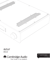 Cambridge Audio Azur 851D Руководство пользователя