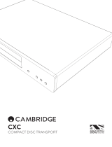 Cambridge Audio CXC Руководство пользователя